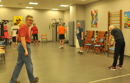 gymnastique au club Cur et Sant de Bligny